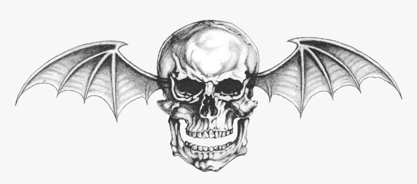 Avenged Sevenfold Skull Bat, HD Png Download