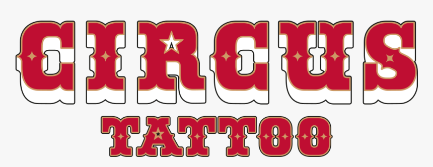 Letras Circus Png, Transparent Png