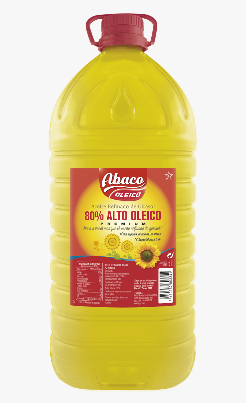 Aceite Refinado De Girasol Abaco, HD Png Download