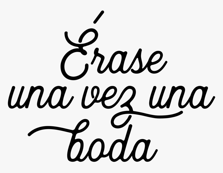 And White,happy - Erase Una Vez Una Boda, HD Png Download