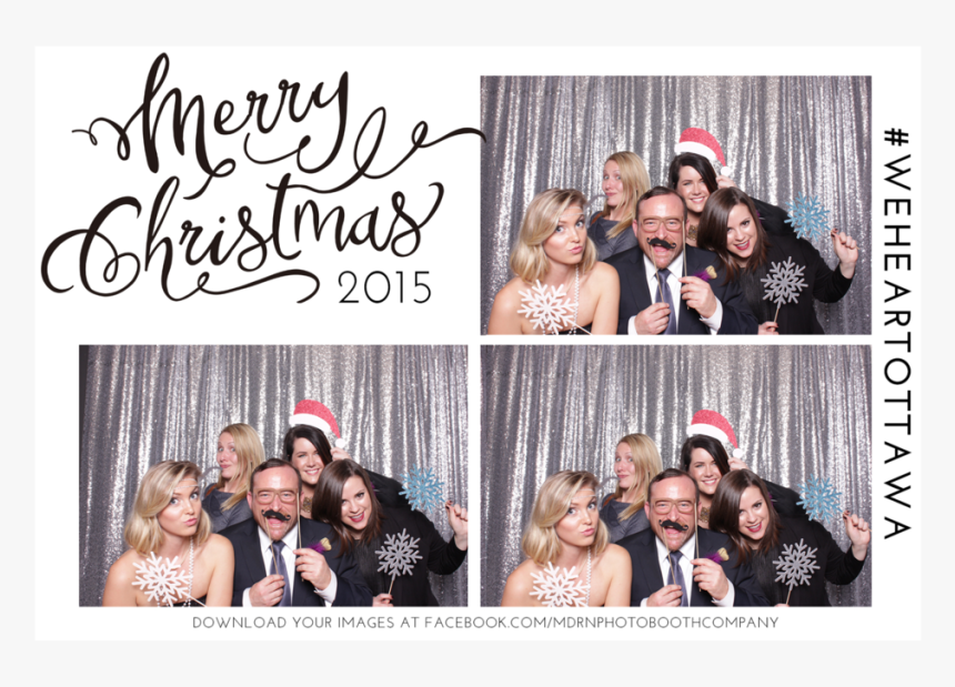 Clip Art Christmas Photobooth - Christmas Photo Booth Template, HD Png Download