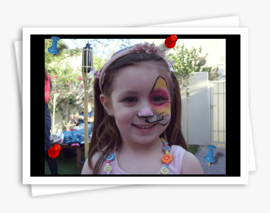 Face Painting For Kids - Girl, HD Png Download