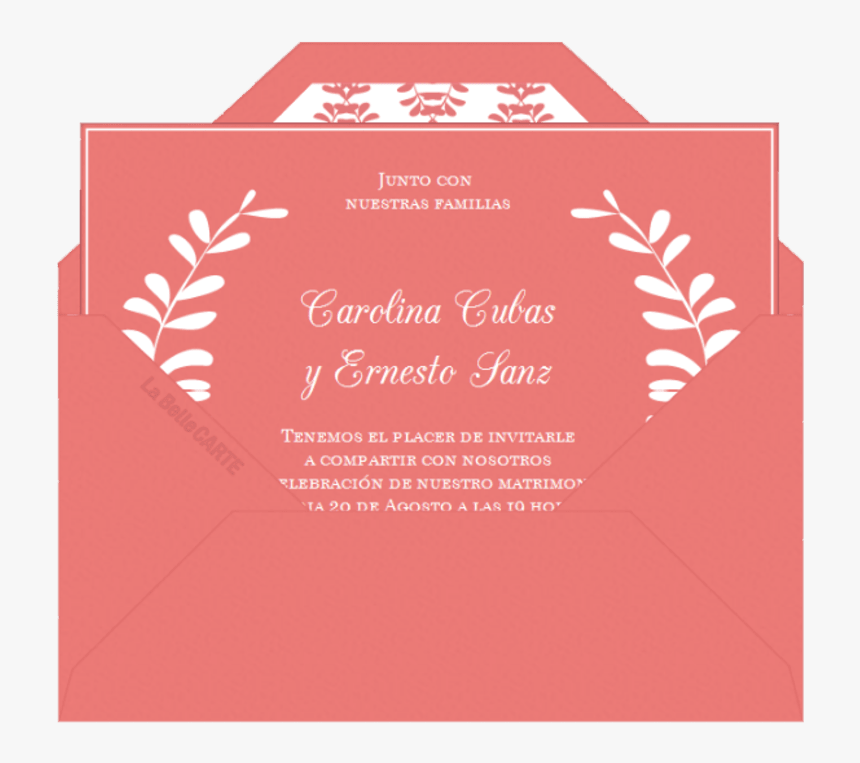 Invitaciones De Boda - Tarjetas De Invitación Png, Transparent Png