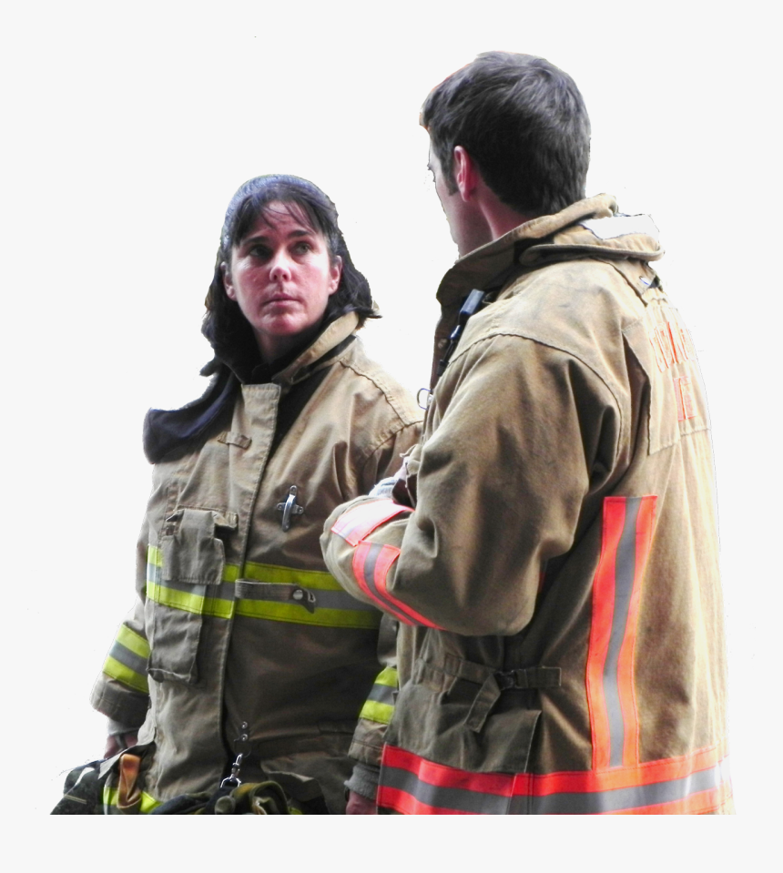 Firemanandfirewoman - Fire Department, HD Png Download