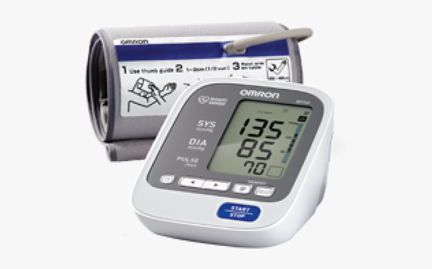 7 Series Upper Arm Blood Pressure Monitor Omron Bp785n, HD Png