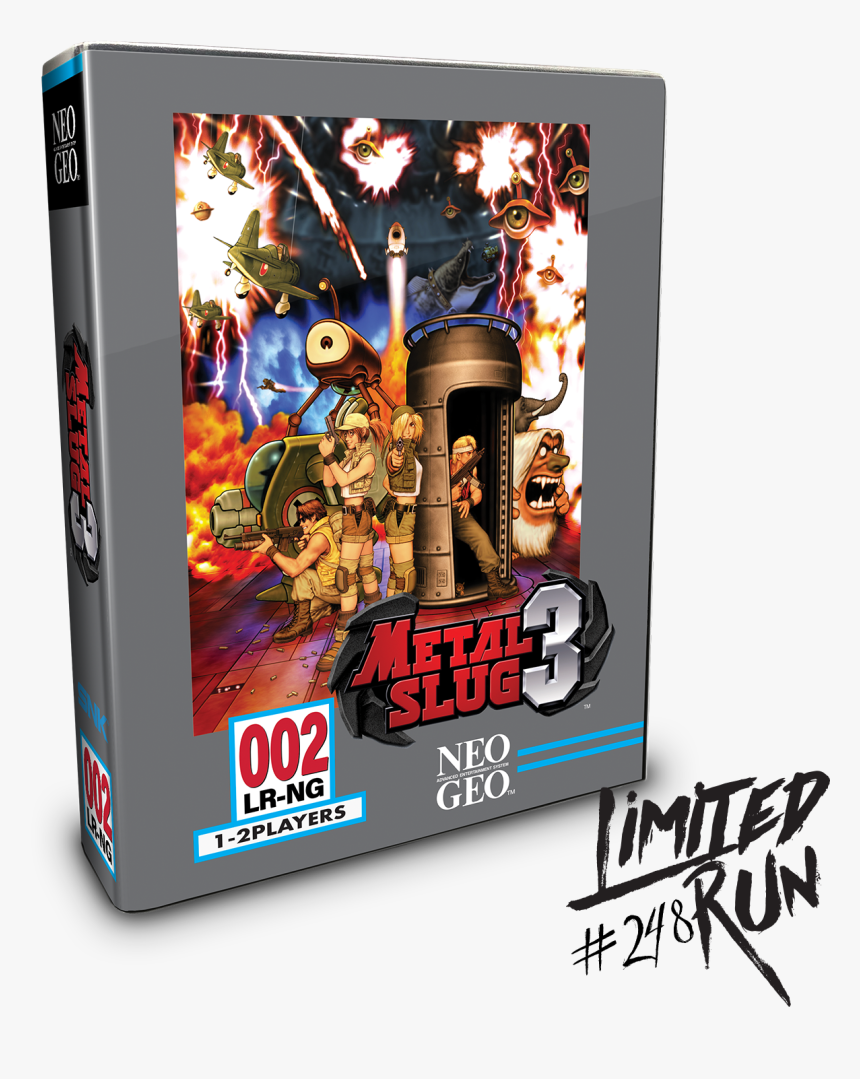 Metal Slug 3 Neo Geo Cover, HD Png Download