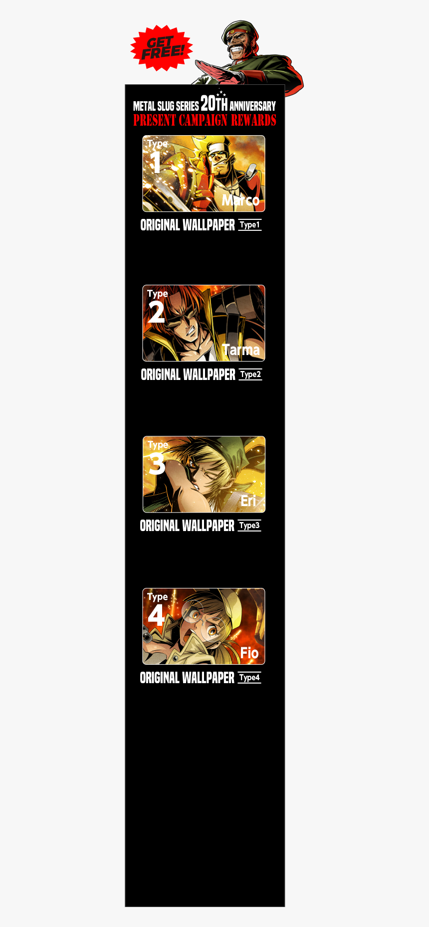 Metal Slug Attack Todos Personajes, HD Png Download