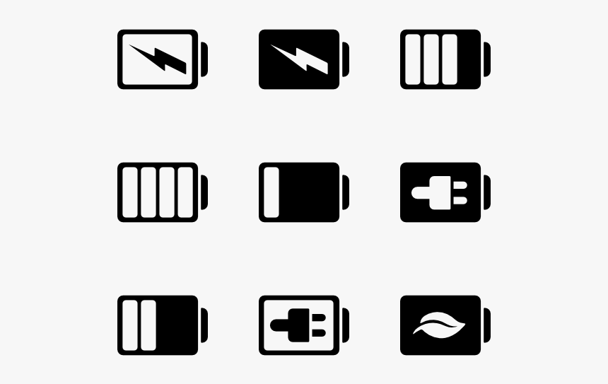 Icon Baterai, HD Png Download