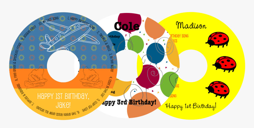 Customized Birthday Cds - Ladybug Clip Art, HD Png Download