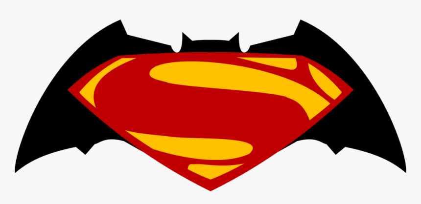 Superman Logo Clipart - Logo Superman Y Batman, HD Png Download