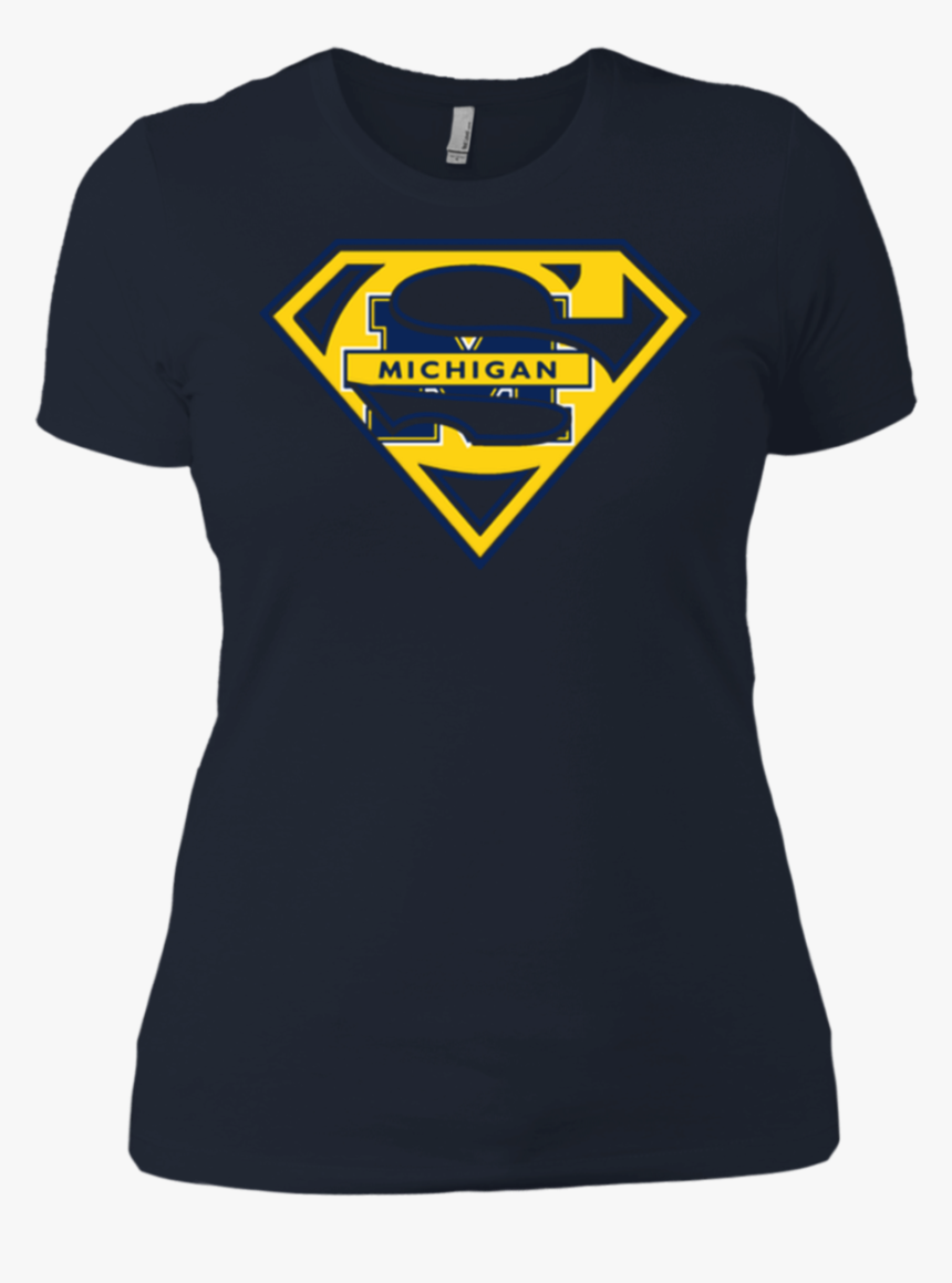 Transparent Michigan Wolverines Logo Png - Superman-red On Black Shield, Png Download