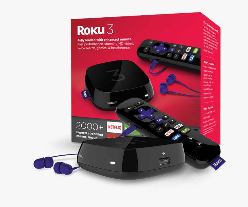 In The Box - Roku Box, HD Png Download