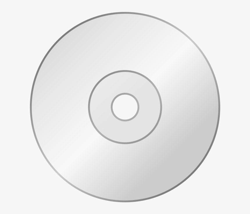 Cd Icon Free Vector 4vector - Cd Free Vector, HD Png Download