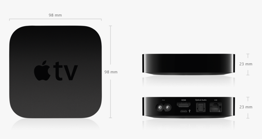 Apple Tv 2, HD Png Download