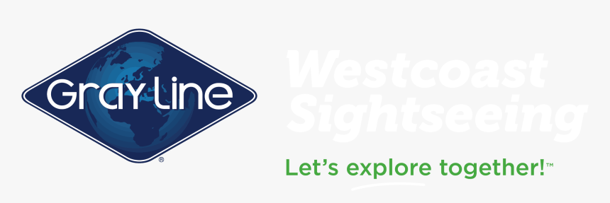 Wcss Grayline Logo On Blue Colour - Gray Line, HD Png Download