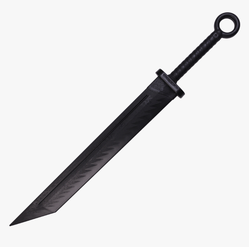 Oriental Cleaver Training Sword - Pentel Black Pens, HD Png Download