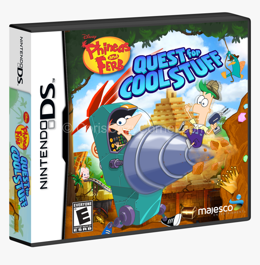 Phineas And Ferb Quest For Cool Stuff 3ds, HD Png Download