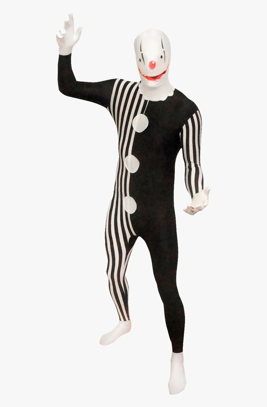 Halloween Morphsuit Killer Clown, HD Png Download