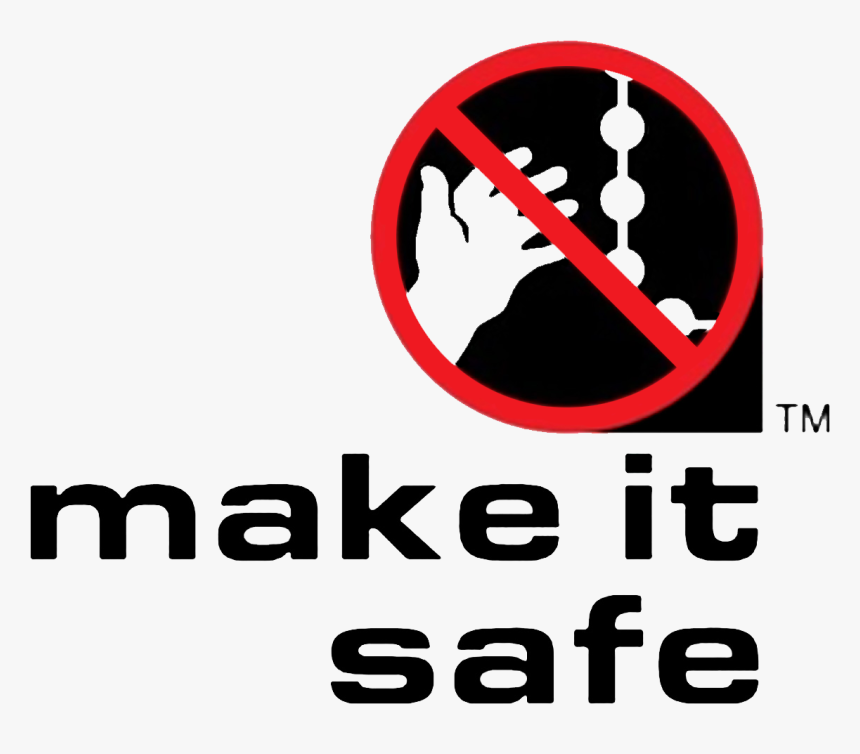Make It Safe - Make It Safe Blinds Logo, HD Png Download