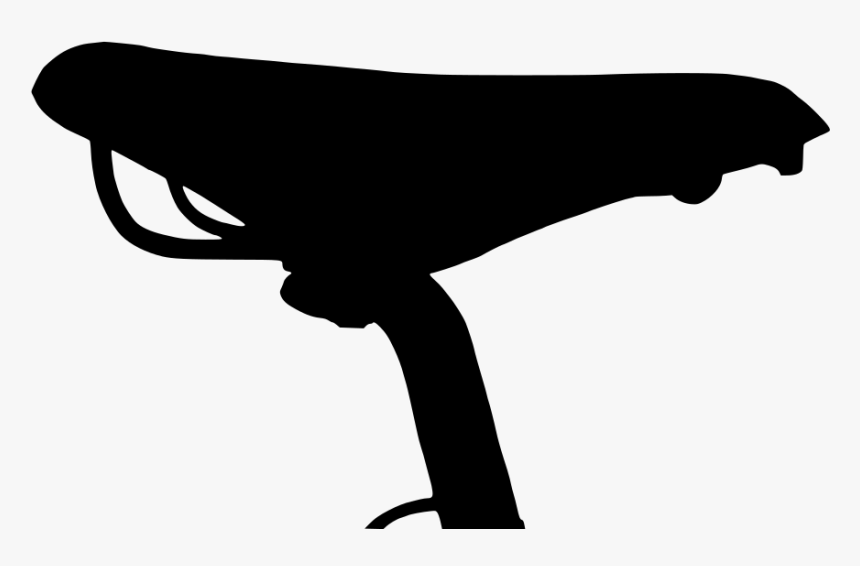 Bicycle Saddle Icon Png Silhouette, Transparent Png