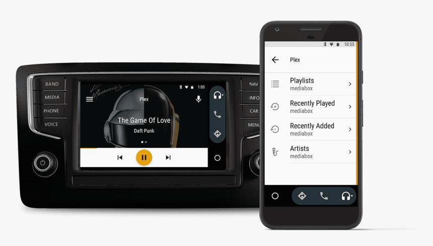 Plex Android Auto, HD Png Download