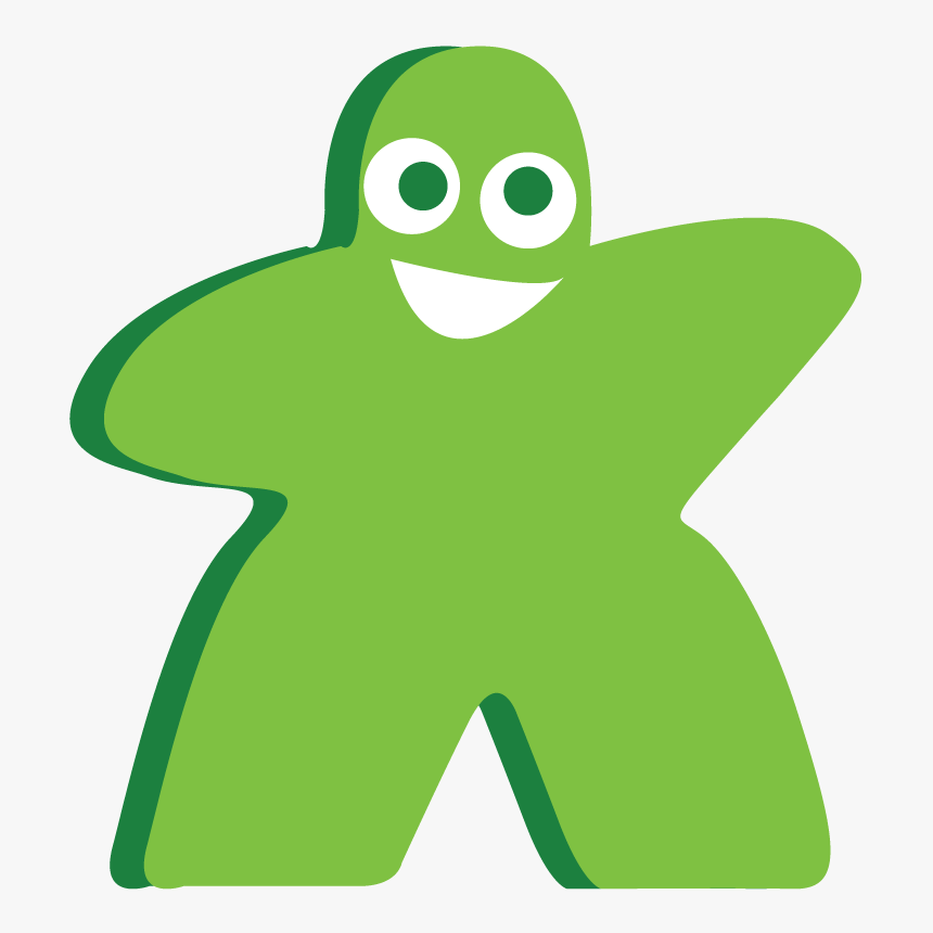 Green Meeple, HD Png Download