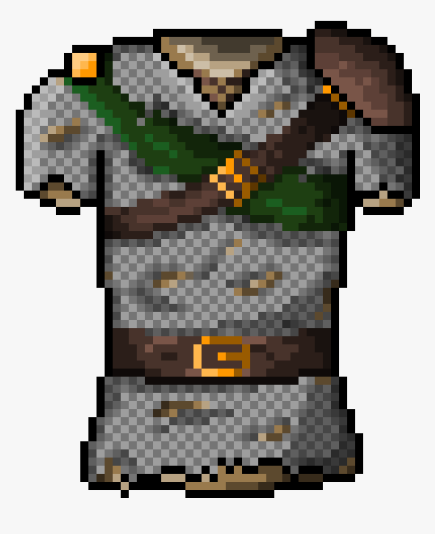 Chainmail Armor Cartoon, HD Png Download