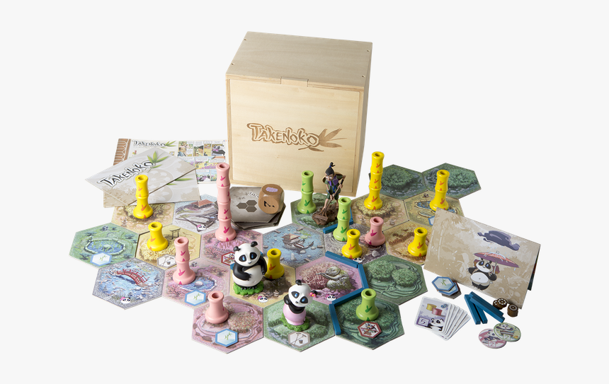 Giant Takenoko Board Game, HD Png Download