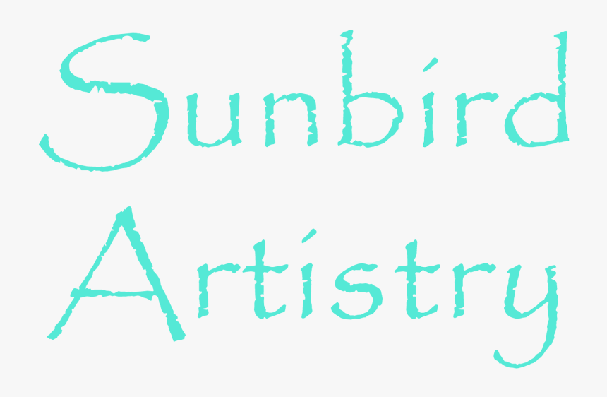 Sunbird Artistry Logo - Calligraphy, HD Png Download