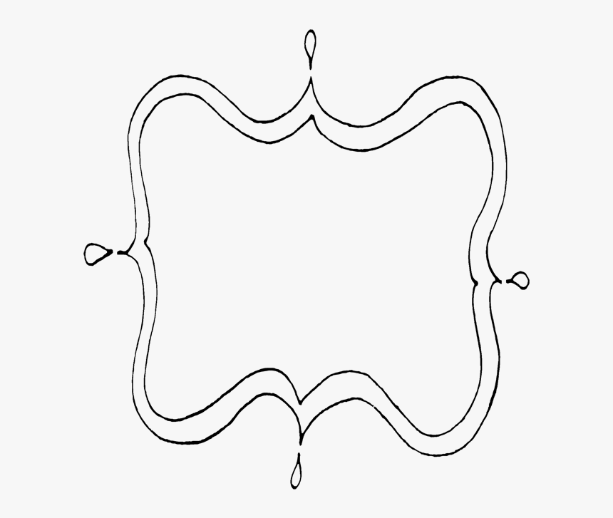 Blackframe-sketch - Line Art, HD Png Download
