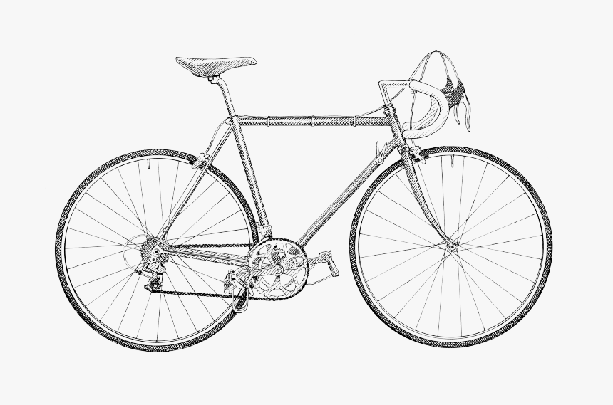 Collection Of Free Drawing - Kennedy City Bicycles, HD Png Download