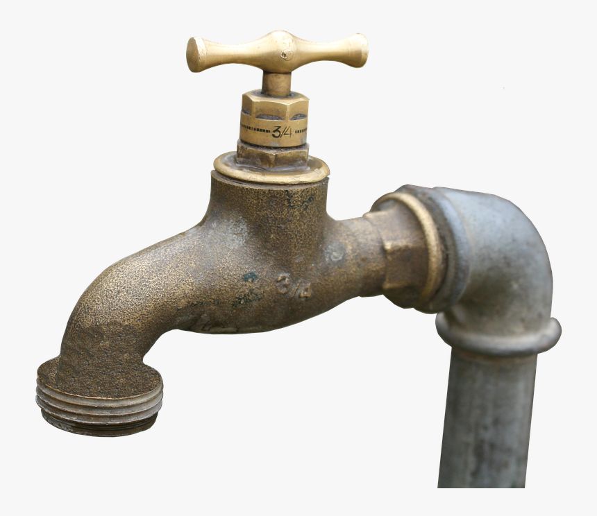 Faucet, Brass, Tap, Brass Faucet, Old, Metal, Iron, - Brass Faucet, HD Png Download
