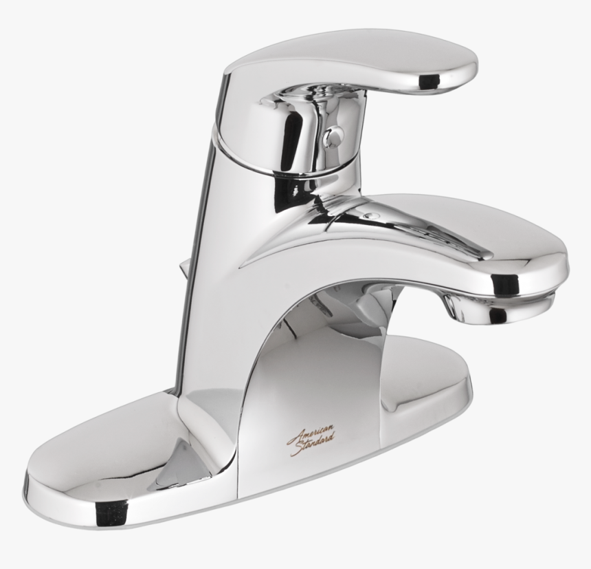 Colony Pro Single-handle Centerset Bathroom Faucet - American Standard 7075.000 002, HD Png Download