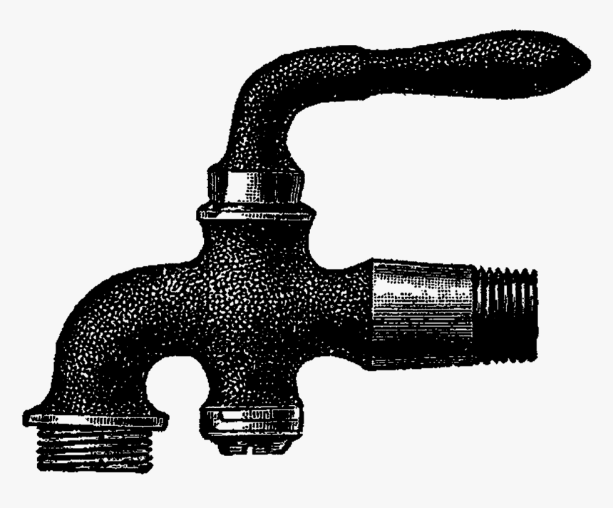 Antique Illustration Image Transfer Digital Download - Tap, HD Png Download