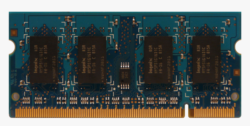 1gb Ddr2 So-dimm - C Dimm So Dimm, HD Png Download