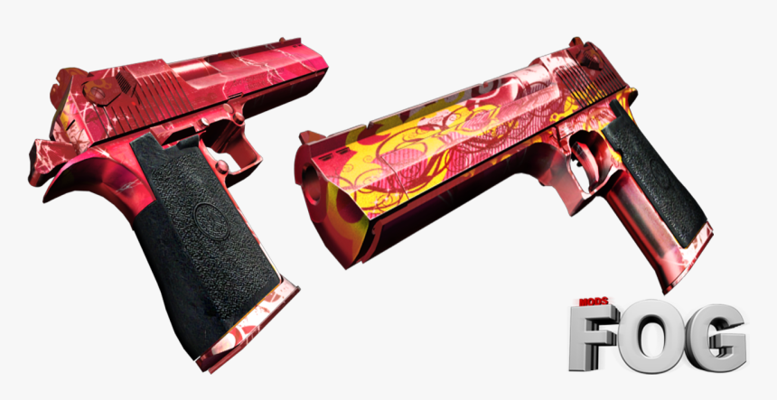 Red Chrome Deagle Png Deagle Gta - Samp Deagle Png, Transparent Png