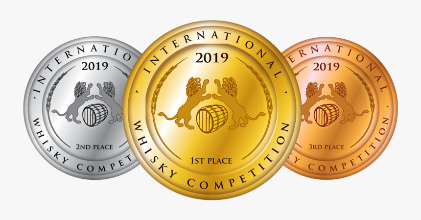 3 Medals Together 2019 2 - International Whisky Competition, HD Png Download