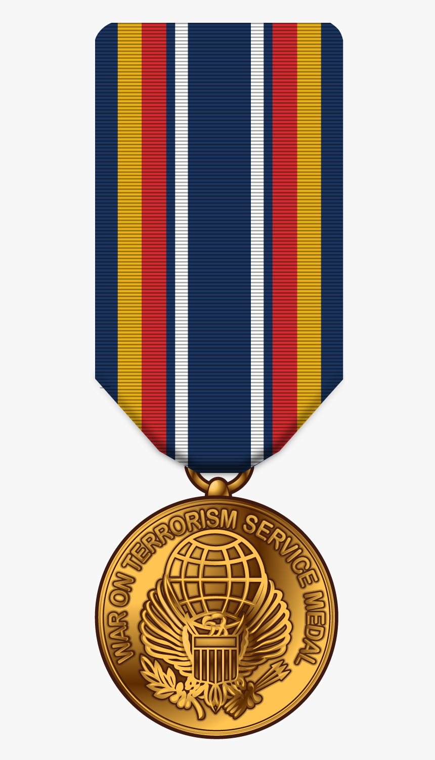 Global War On Terrorism Service Medal Png, Transparent Png