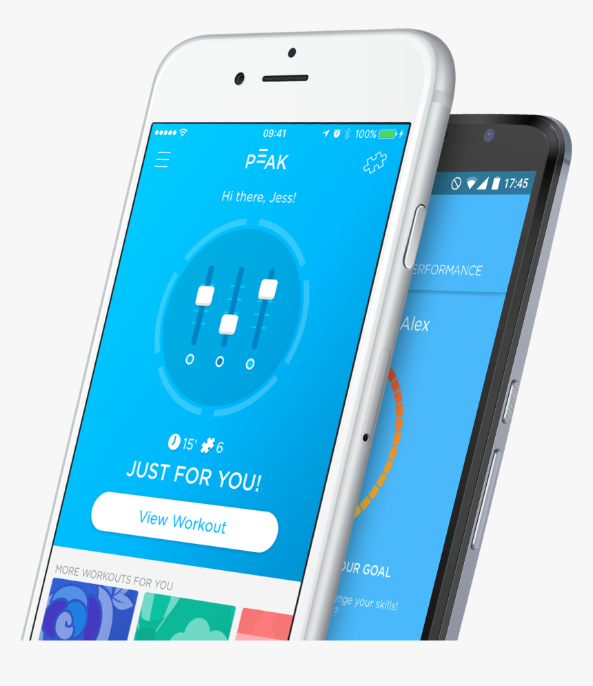 Transparent Mobile Apps Png - Brain Train App, Png Download