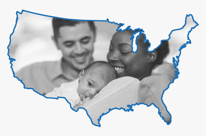 Image - Pregnant Women With Family, HD Png Download