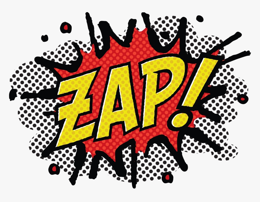 Zap Batman Message Cartoon - Illustration, HD Png Download