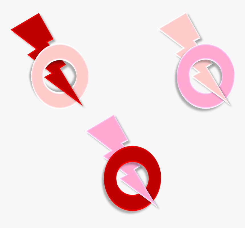 Zap, Circle, Lightening, 3d, Elements, Female, Girl - Portable Network Graphics, HD Png Download