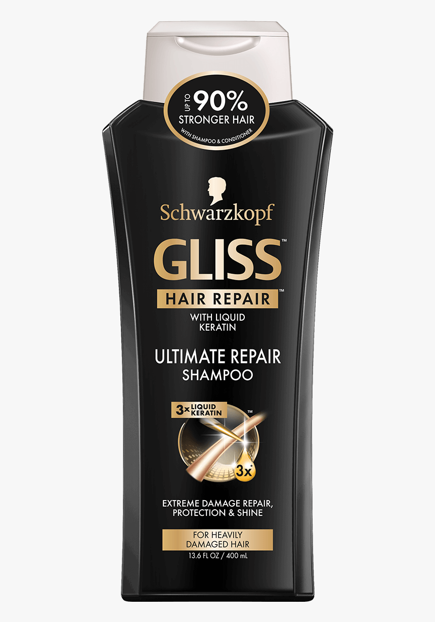 Gliss Us Ultimate Repair Shampoo - Schwarzkopf Shampoo And Conditioner, HD Png Download