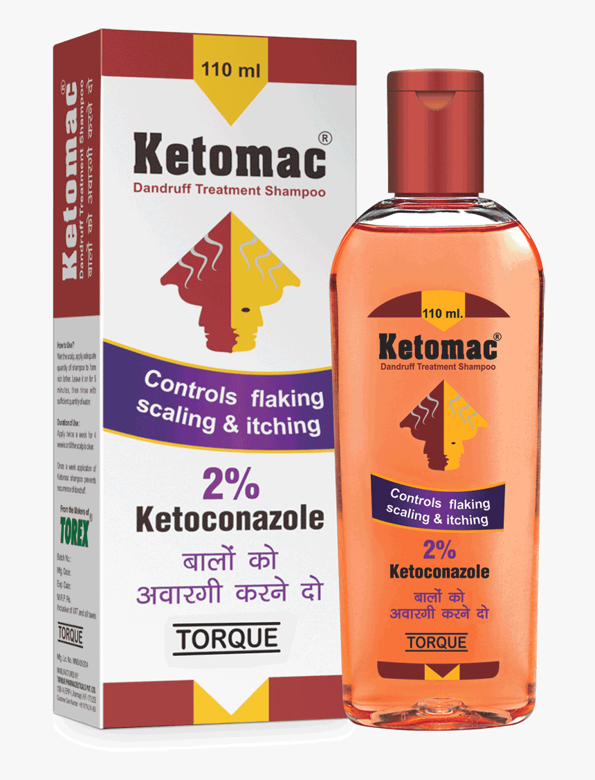 Org Ketomac Shampoo - Ketomac Shampoo For Dandruff, HD Png Download