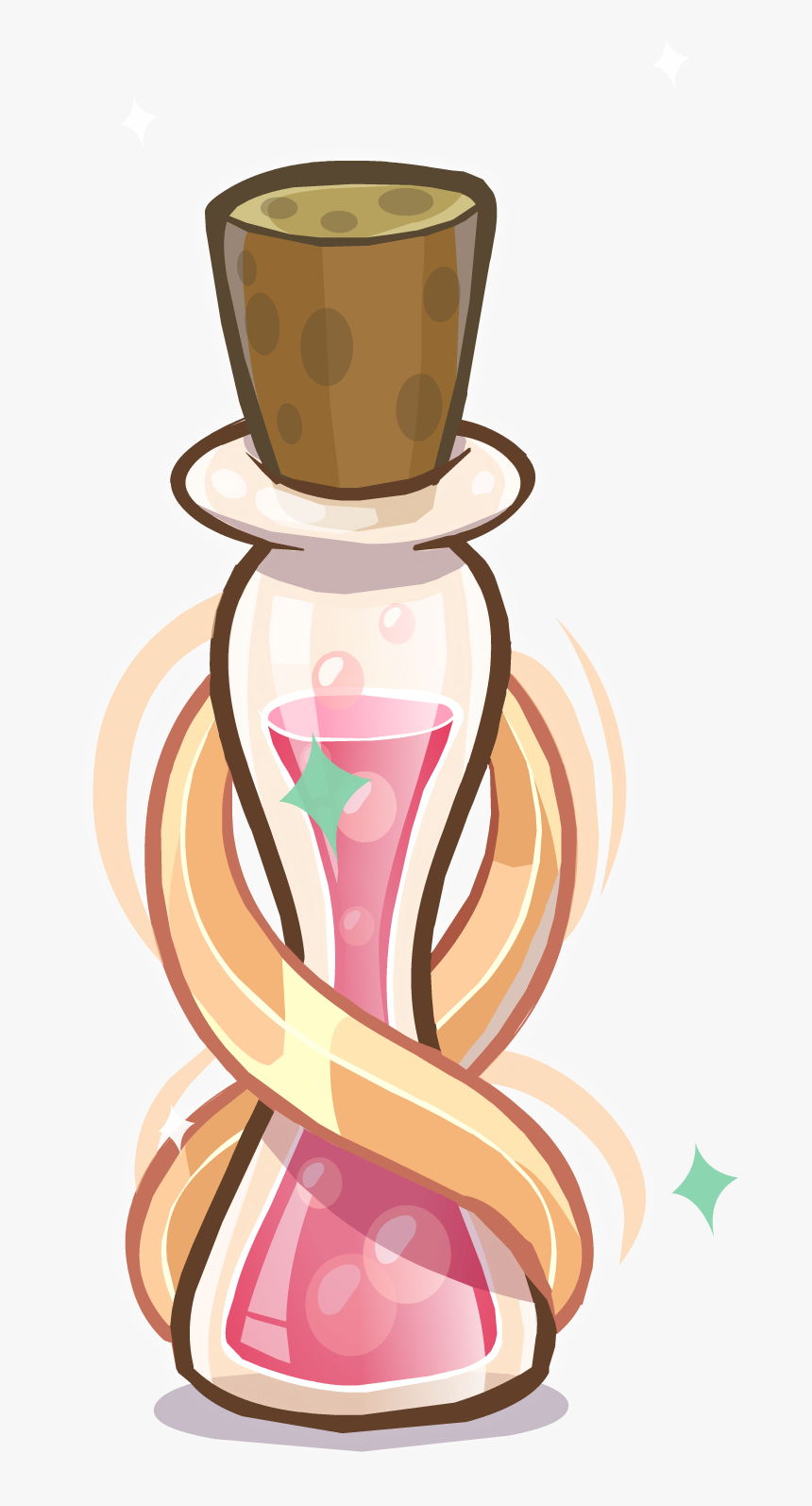 September Clipart Medieval Food - Club Penguin Potion Bottles, HD Png Download