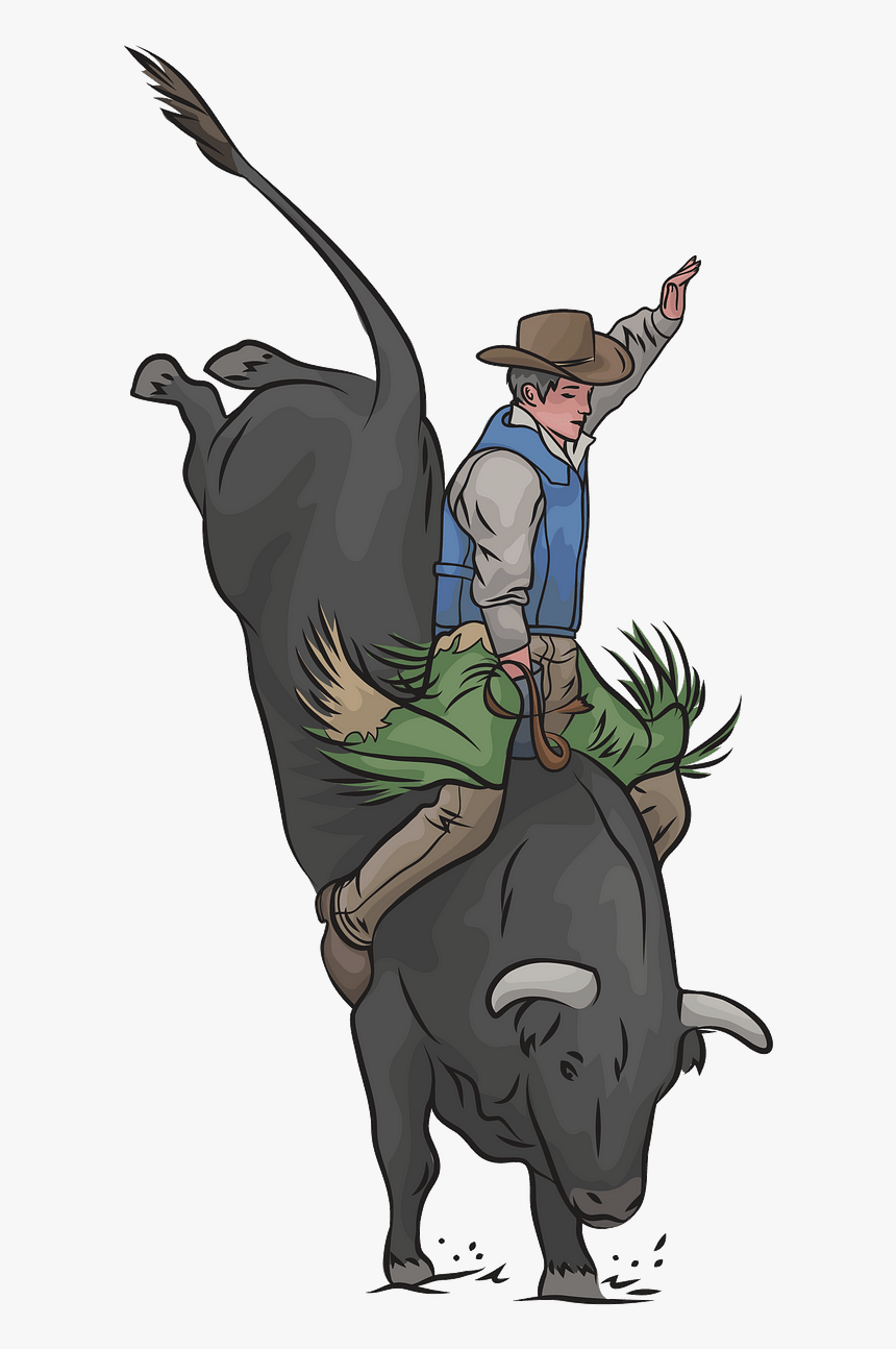 Bull Riding, HD Png Download
