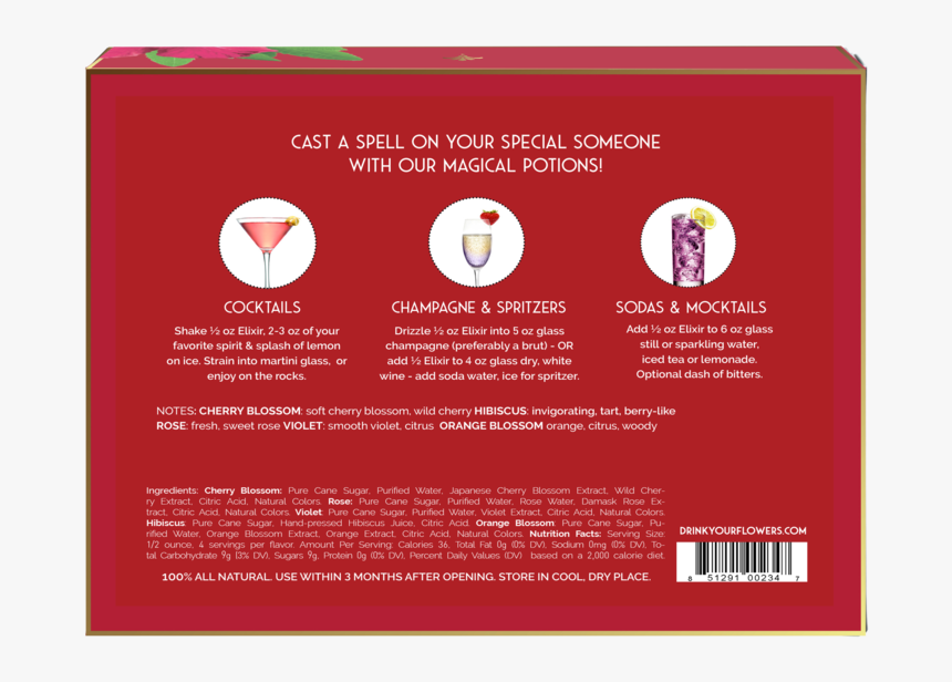 Love Potions Back - Graphic Design, HD Png Download