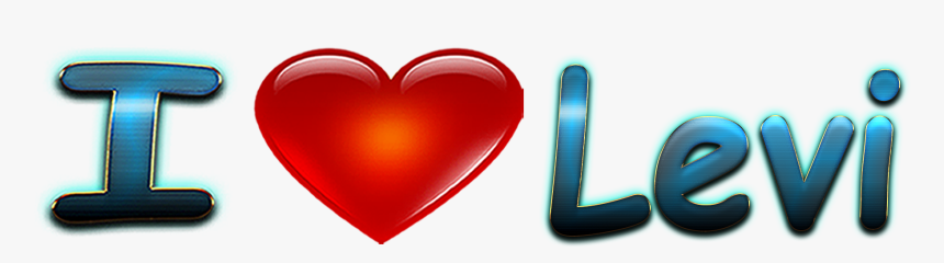 Levi Love Name Heart Design Png - Om Name Image Download, Transparent Png