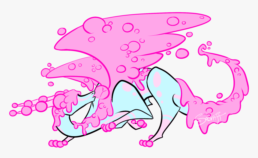 Closed Dragon Adopt Bid Bubblegum, HD Png Download