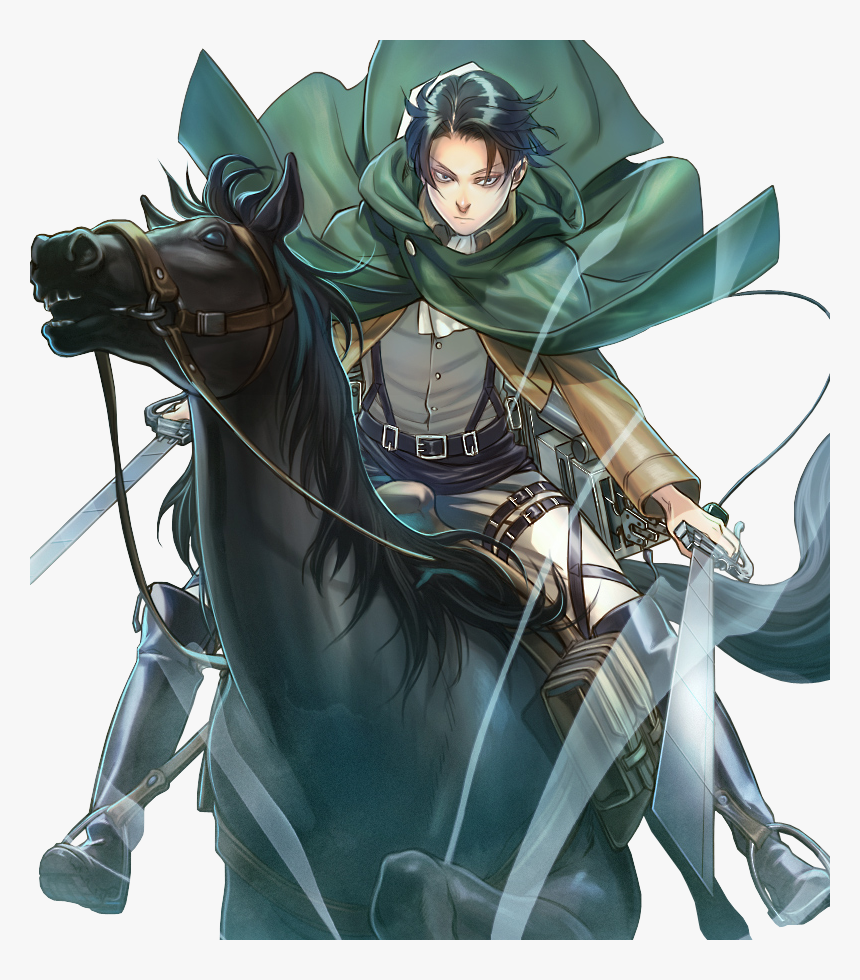 No Caption Provided - Attack On Titan Levi Survive, HD Png Download